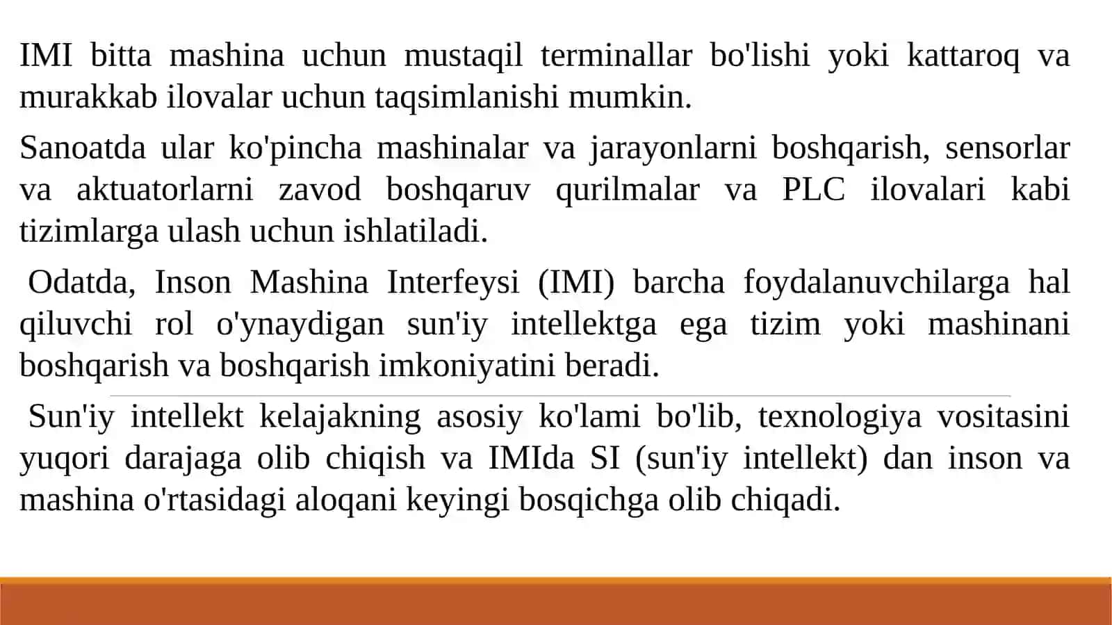 IMIqo‘llanilishsohalari 3