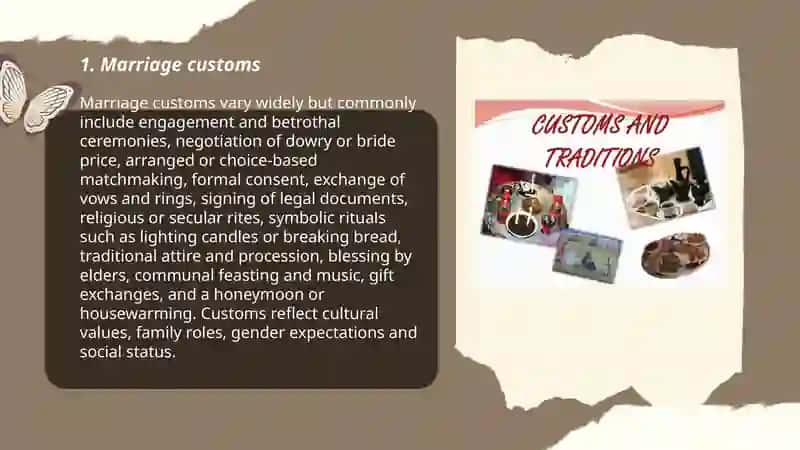 Customs and Traditions 3