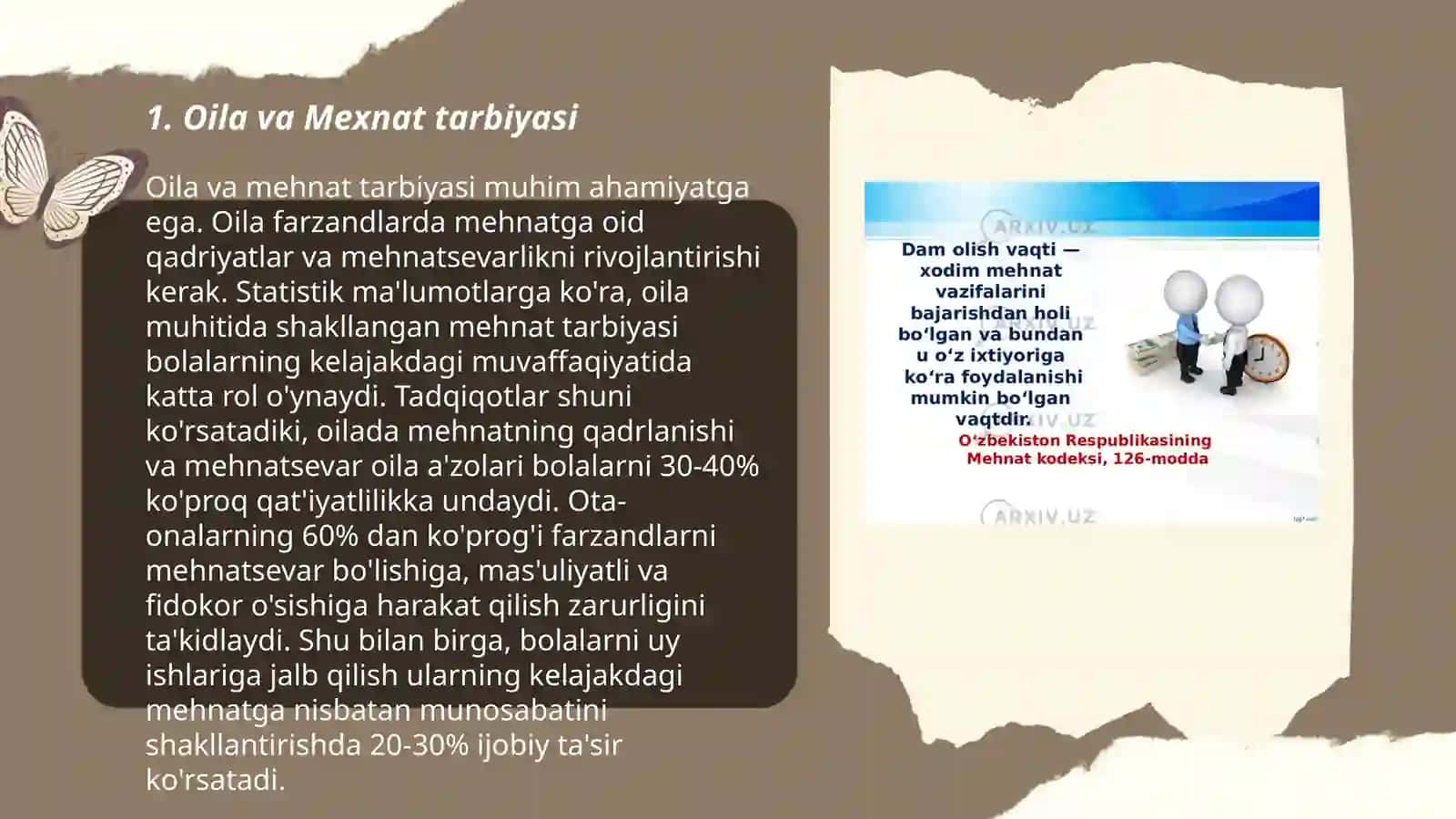 Mexnat tarbiyasi 3
