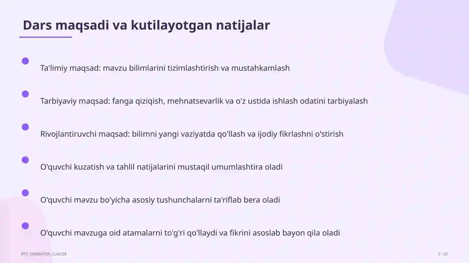 Rus tilida uyushiq bo'laklar va tinish belgilari (8-sinf) 3