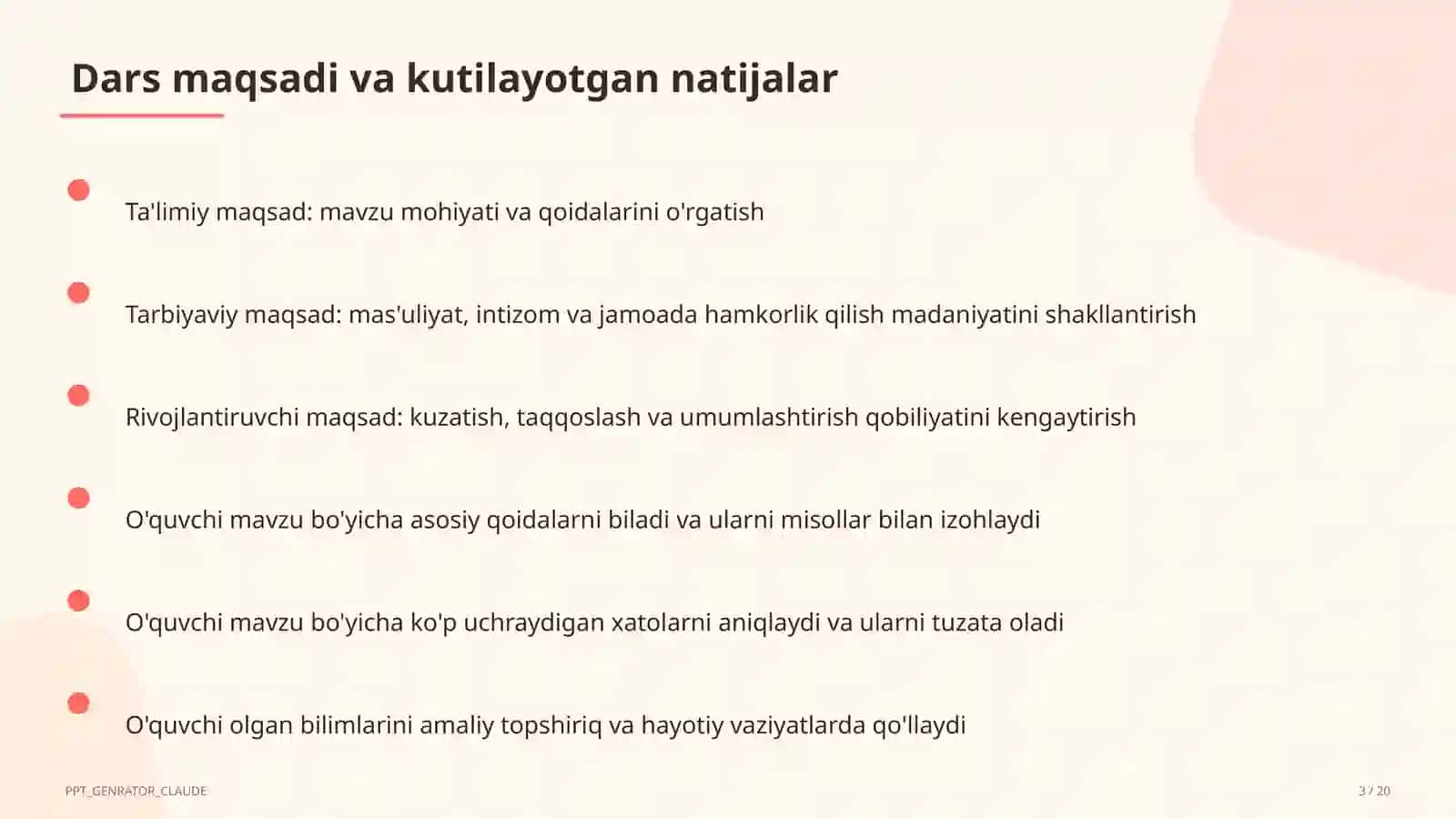 Rus tilida ish yuritish hujjatlari (10-sinf) 3