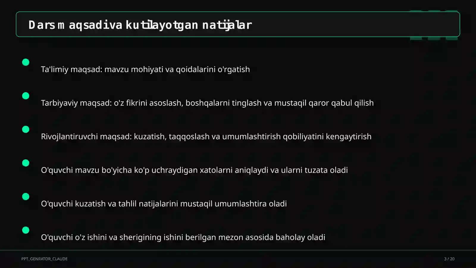 Aldegidlar va karbon kislotalar (10-sinf) 3