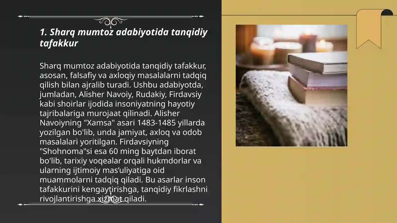 Sharq klassik adabiyotida adabiy-tanqidiy fikrlar taraqqiyoti 3