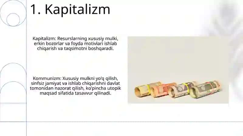 Iqtisodiy tizim turlari 3