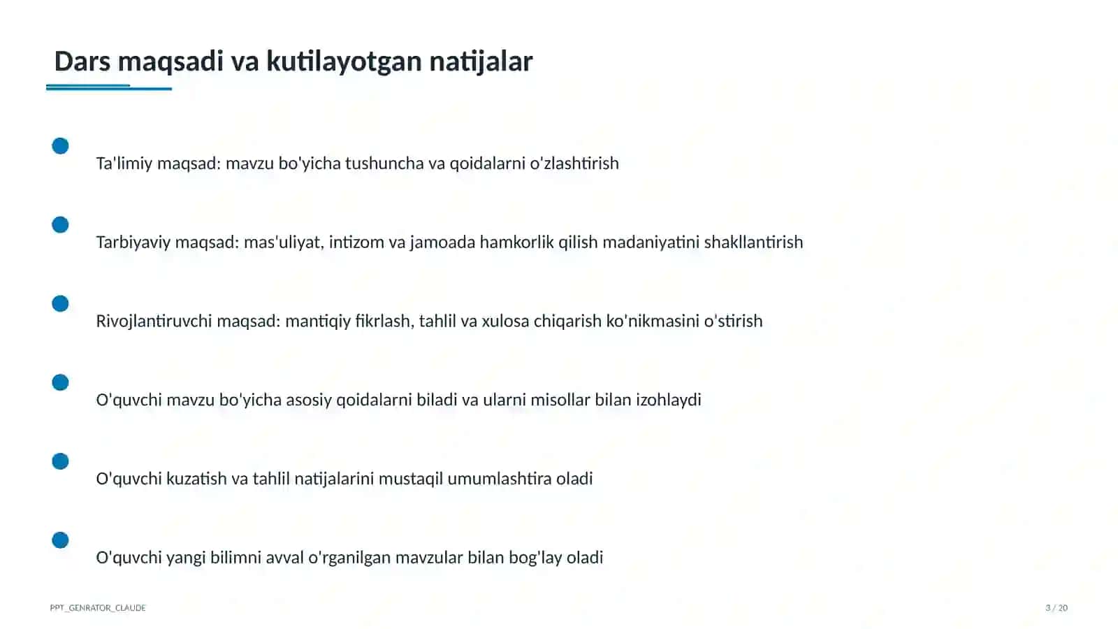 Organik kimyoga kirish: Butlerov nazariyasi (10-sinf) 3