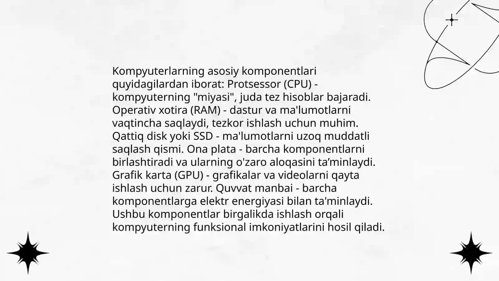 Kompyuterli texnologiya mohiyati 3