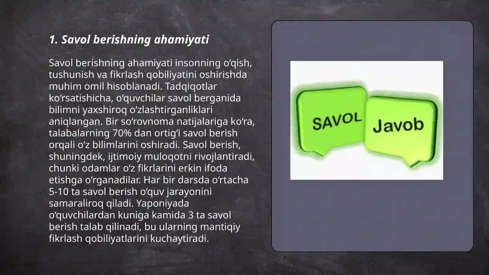 Savol berish madaniyati 3