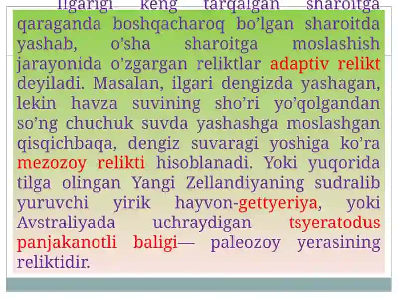 Areal tiplari va ularning xususiyatlari 3