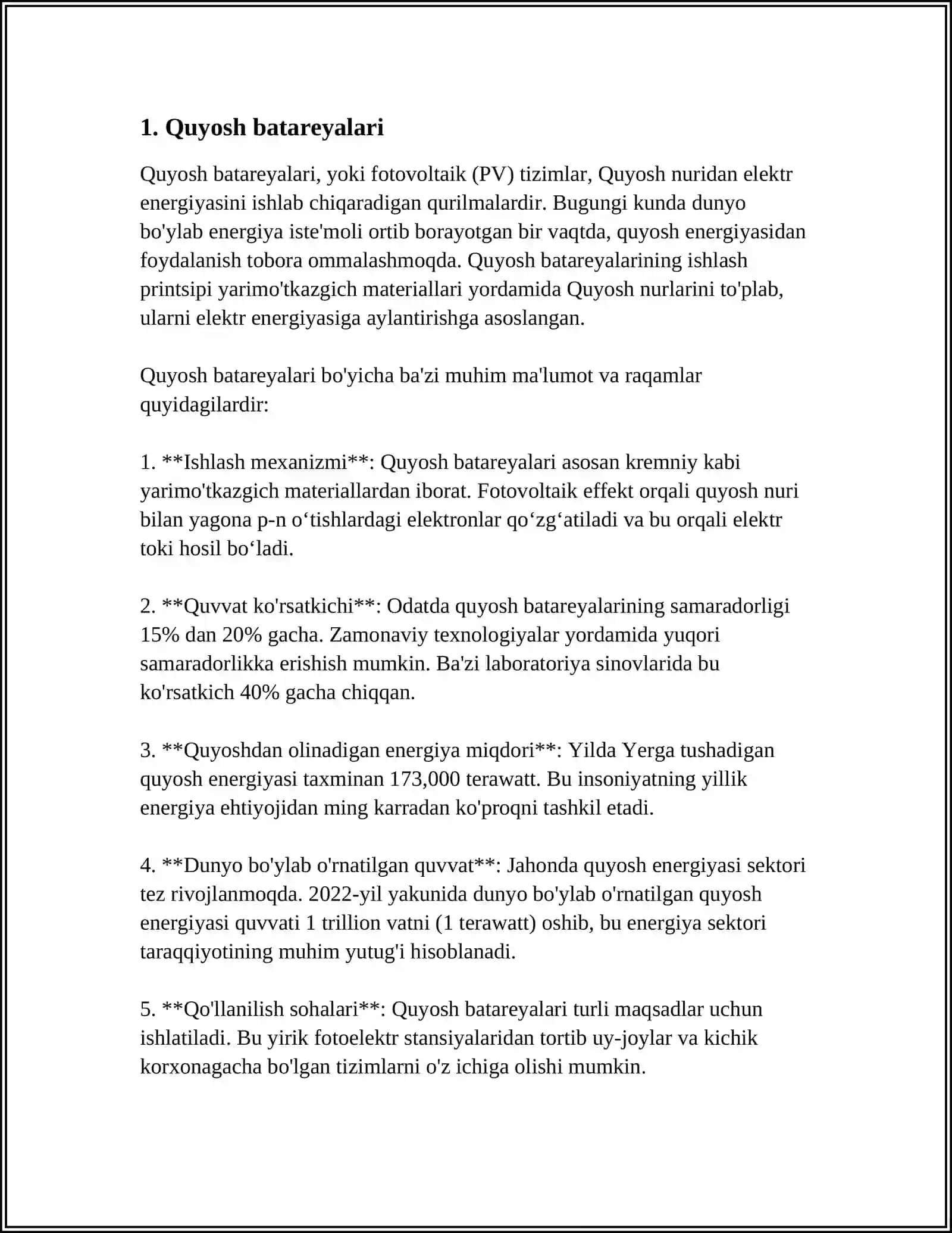 MUSTAQIL ISH Mavzu: SOLIQLAR ULARNING VAZIFALARI TURLARI 3