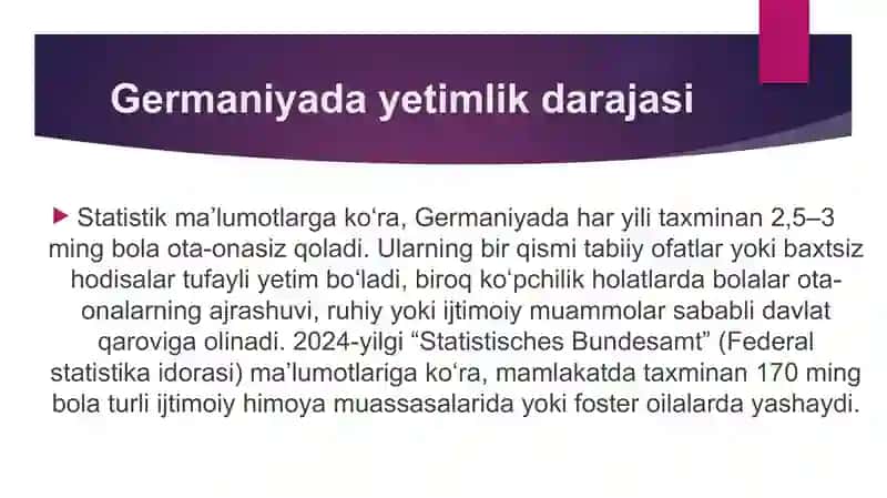 Germaniyada Yetim Bolalar 3