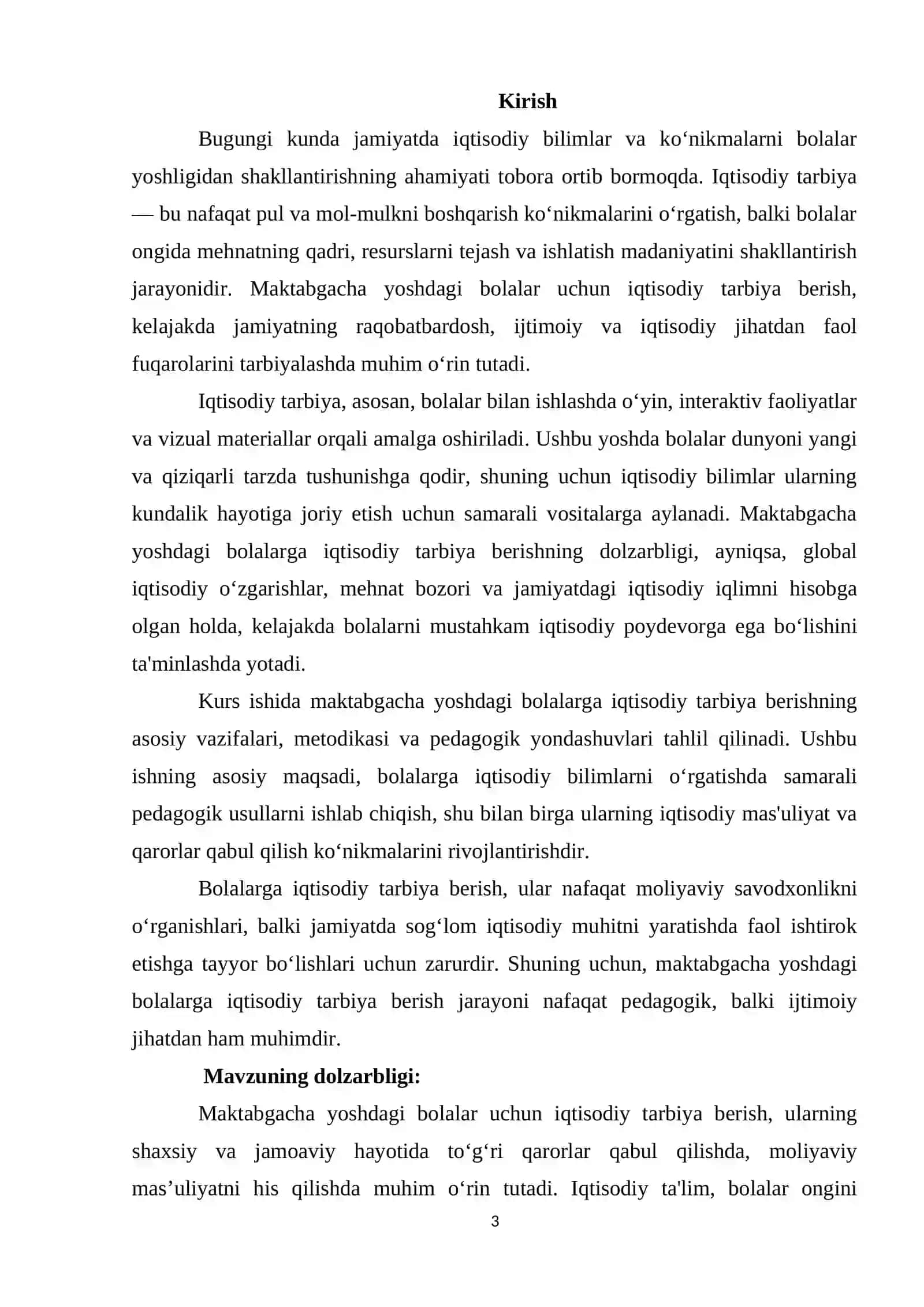 Maktabgacha yoshdagi bolalarga iqtisodiy tarbiya berish mazmuni va vazifalari 3