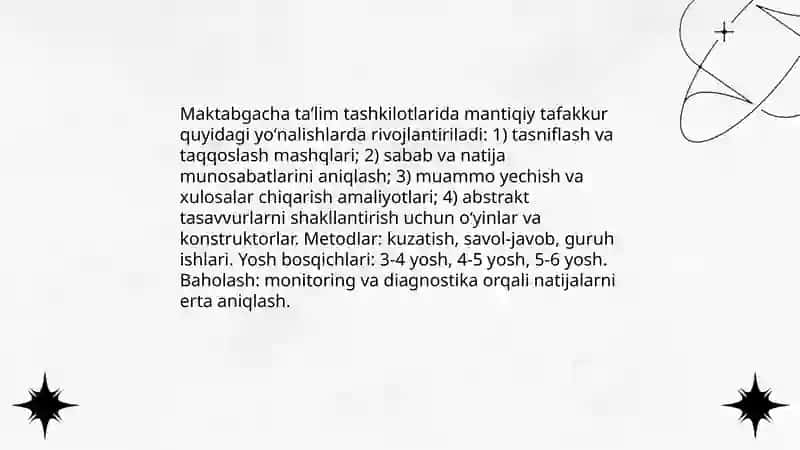 Maktabgacha taʼlim tashkilotlarida bolalarda tafakkur turlarining rivojlanishi 3