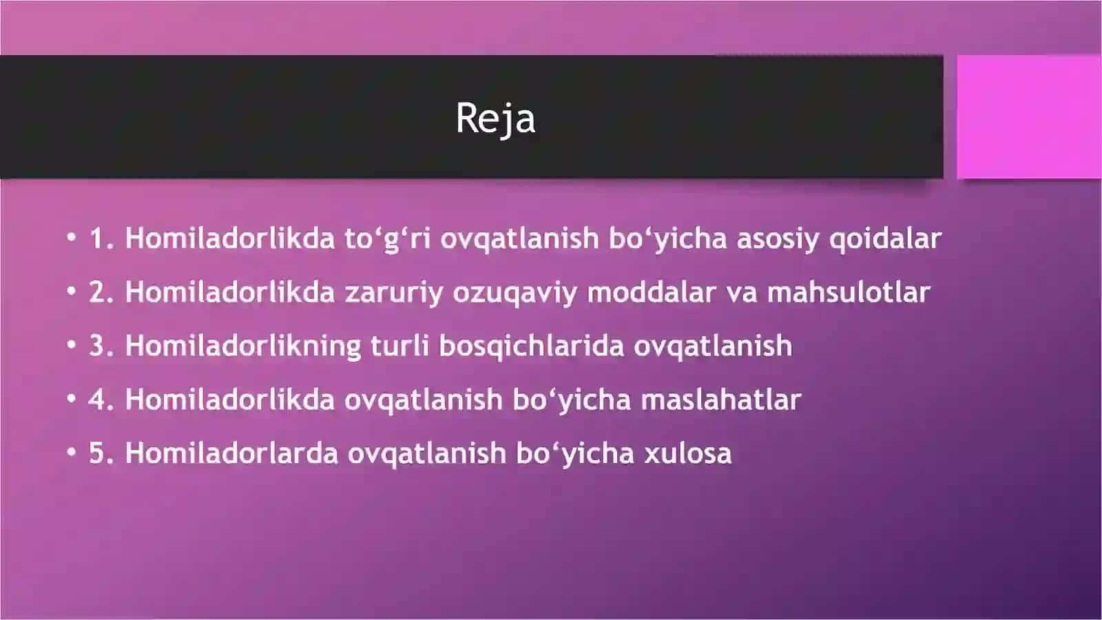 Homiladorlarda ovqatlanish 3