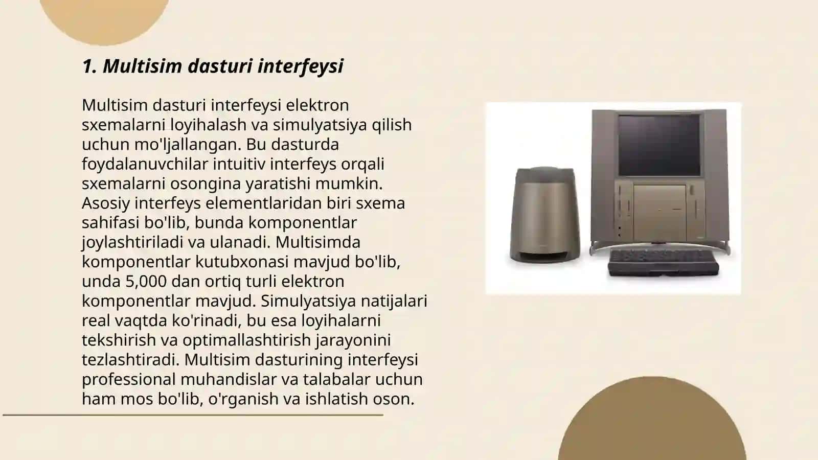 Multisim loyihalash dasturi 3