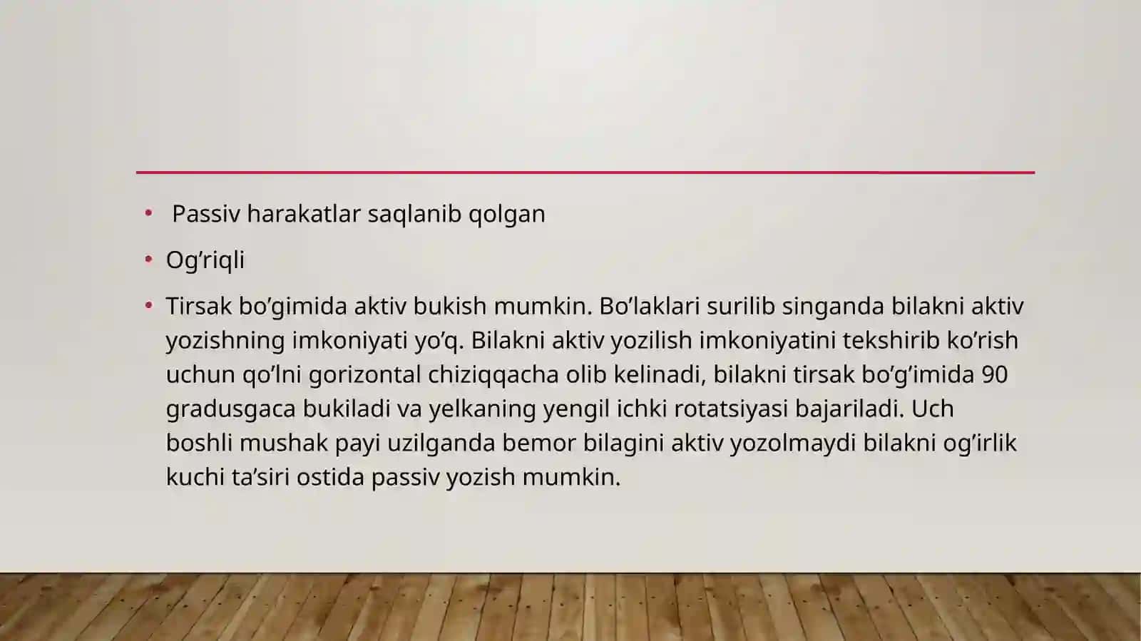 tirsak bo’g’imi jarohatlari, bilak sinishi, sinib chiqishlari va kaft suyaklari jarohatlari 3