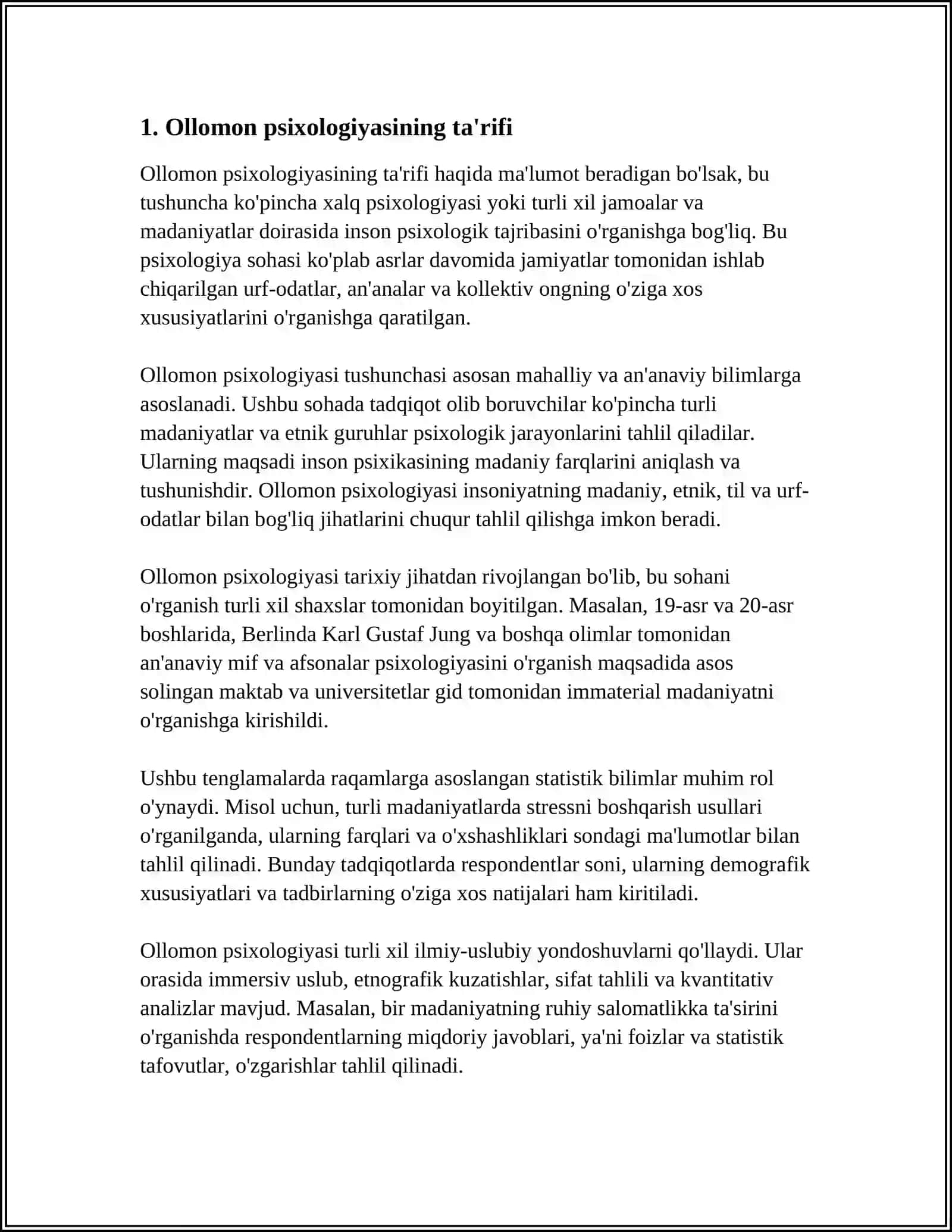 OLLOMON PSIXOLOGIYASI UNING ASOSIY XUSUSIYATLARI VA TURLARI 3