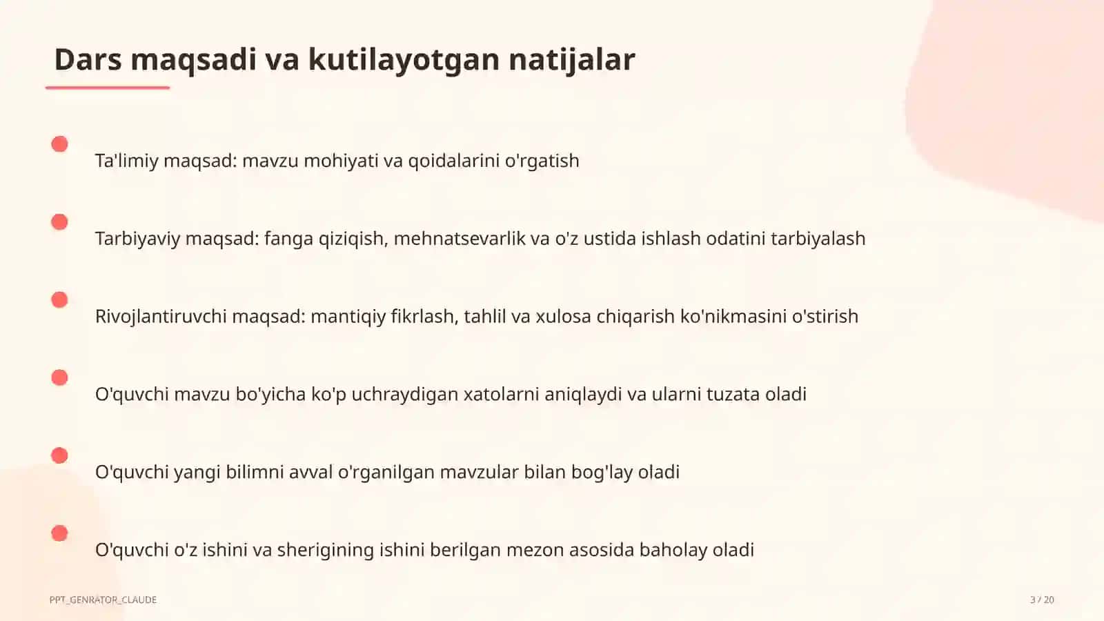 Genetika asoslari: Mendel qonunlari (9-sinf) 3