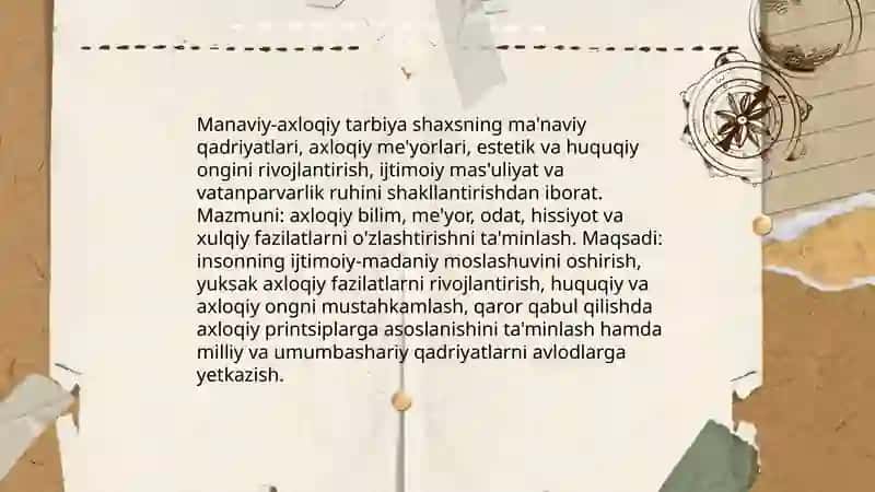 Manaviy axloqiy tarbiya 3