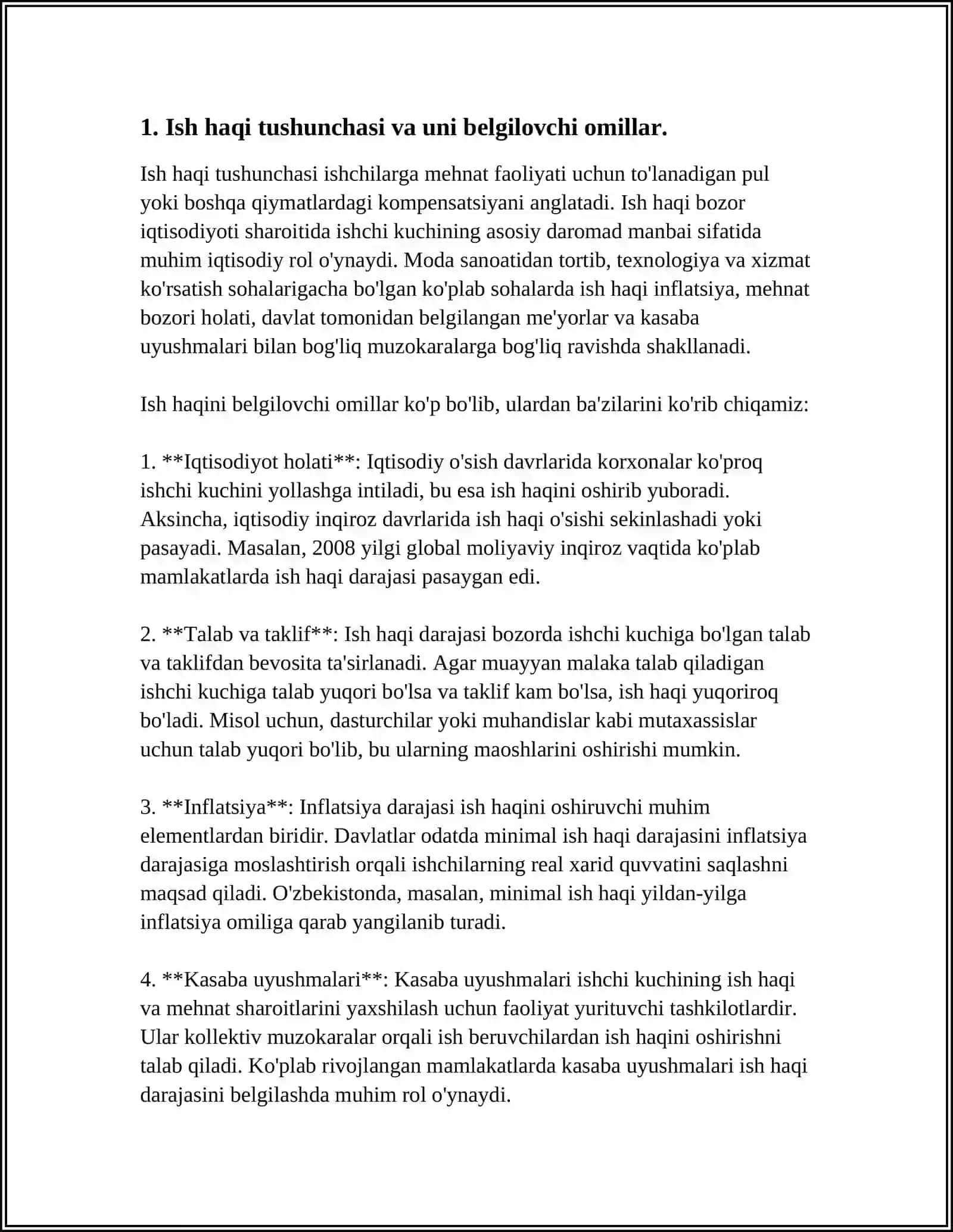 ISH HAQINING MOHIYATI,SHARTLARI VA TIZIMI 3