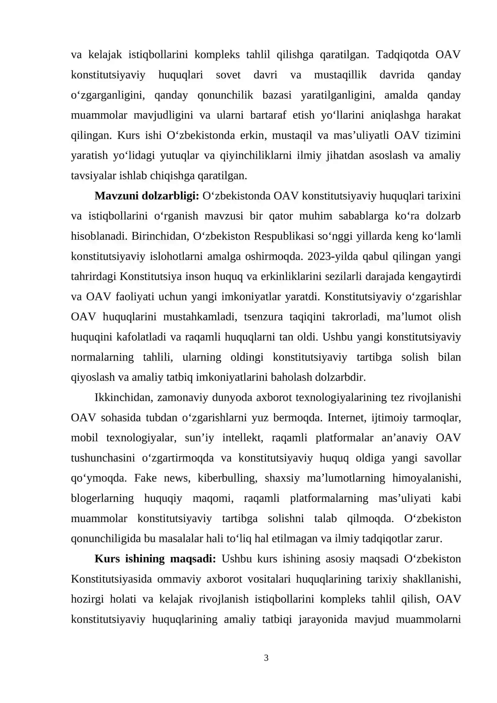 ОАV Kоnstitutsiyaviy Huquqlаri 3