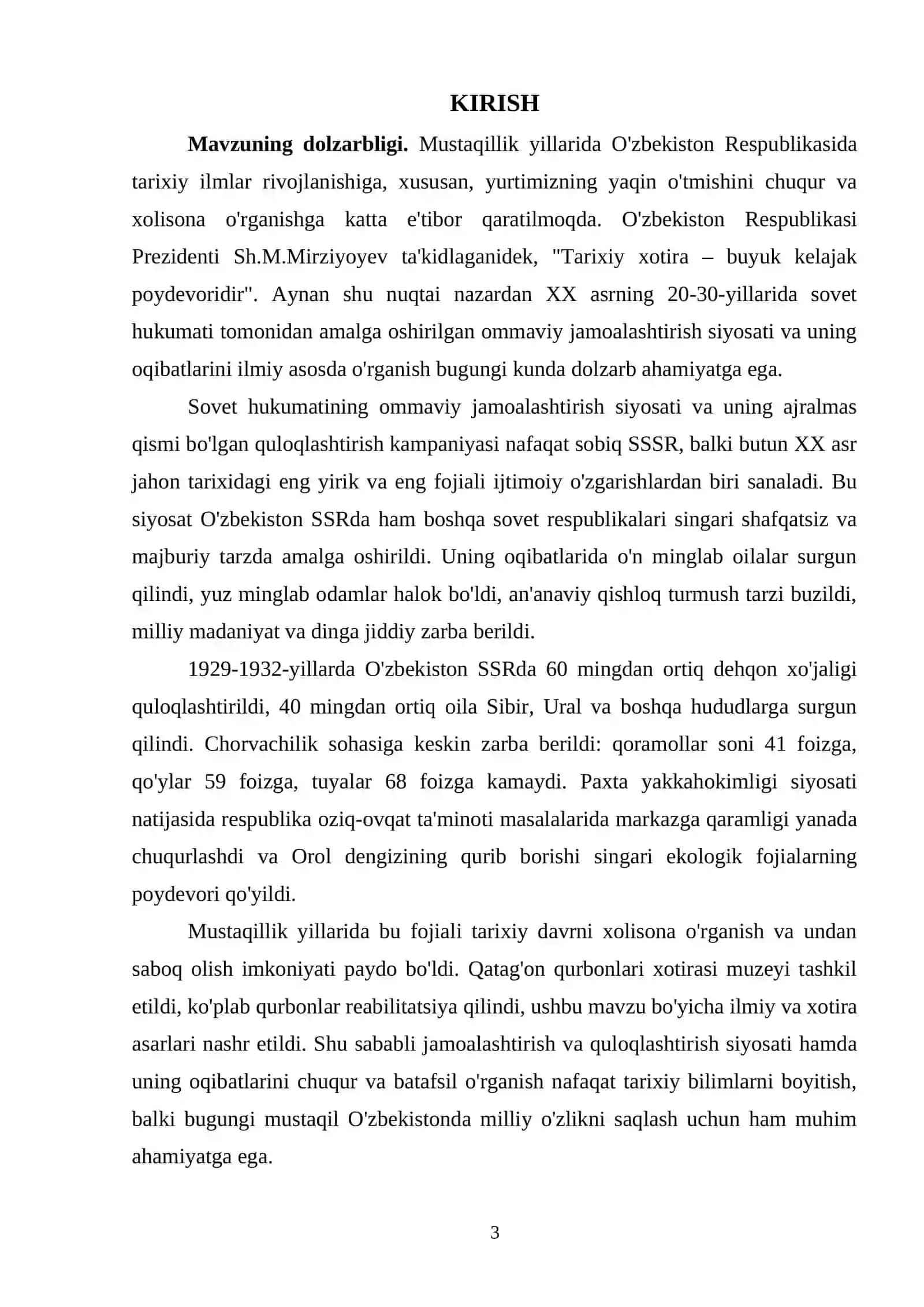 Sovet hukumatining ommaviy jamoalashtirish siyosati va uning oqibatlari 3