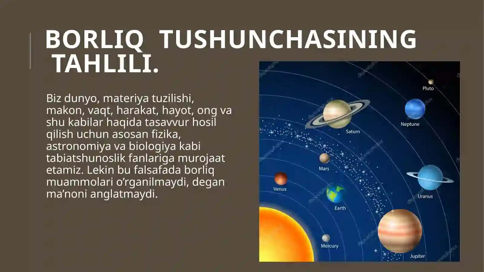 Borliq-falsafaSI 3