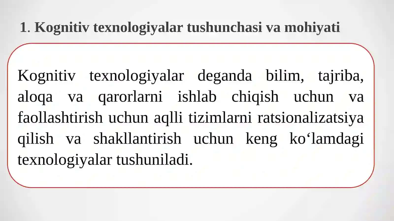 Kognitiv texnologiyalar 3