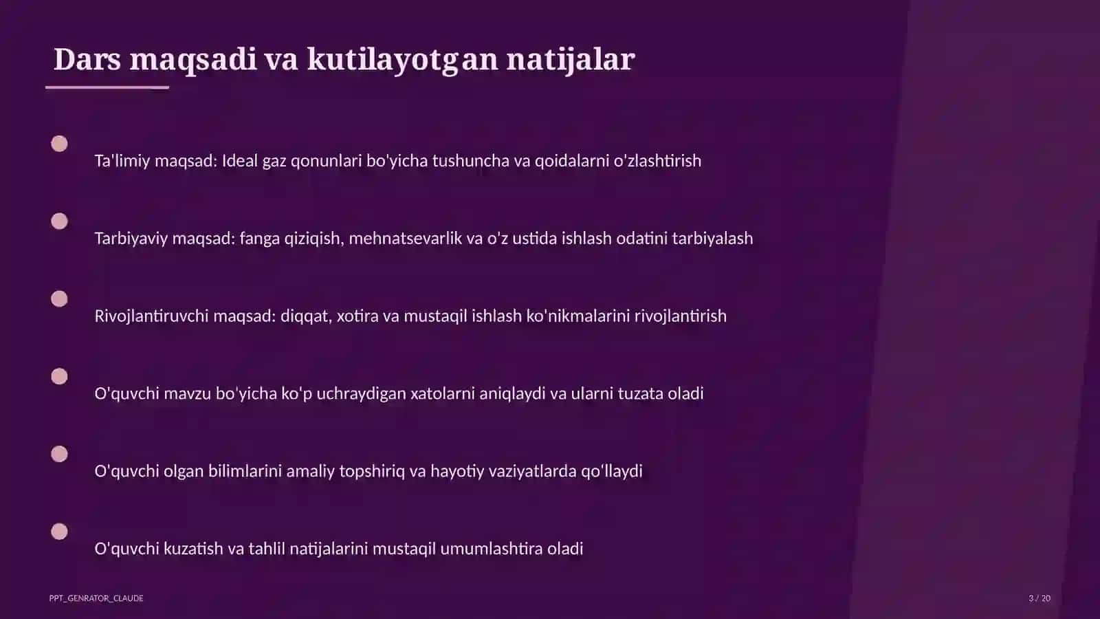 Ideal gaz qonunlari (10-sinf) 3