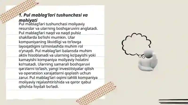 Pul mablag‘lari tarkibi, tuzilishi va dinamikasi tahlili 3