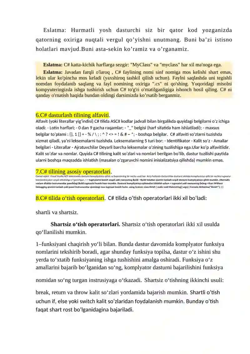 Algoritm tushunchasi 3
