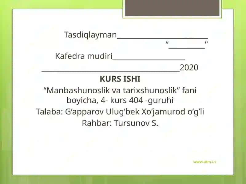 Musulmono’yg’onishdavrivao’rtaosiyoxalqlaritarixinio’rganishdagiahamiyati 3