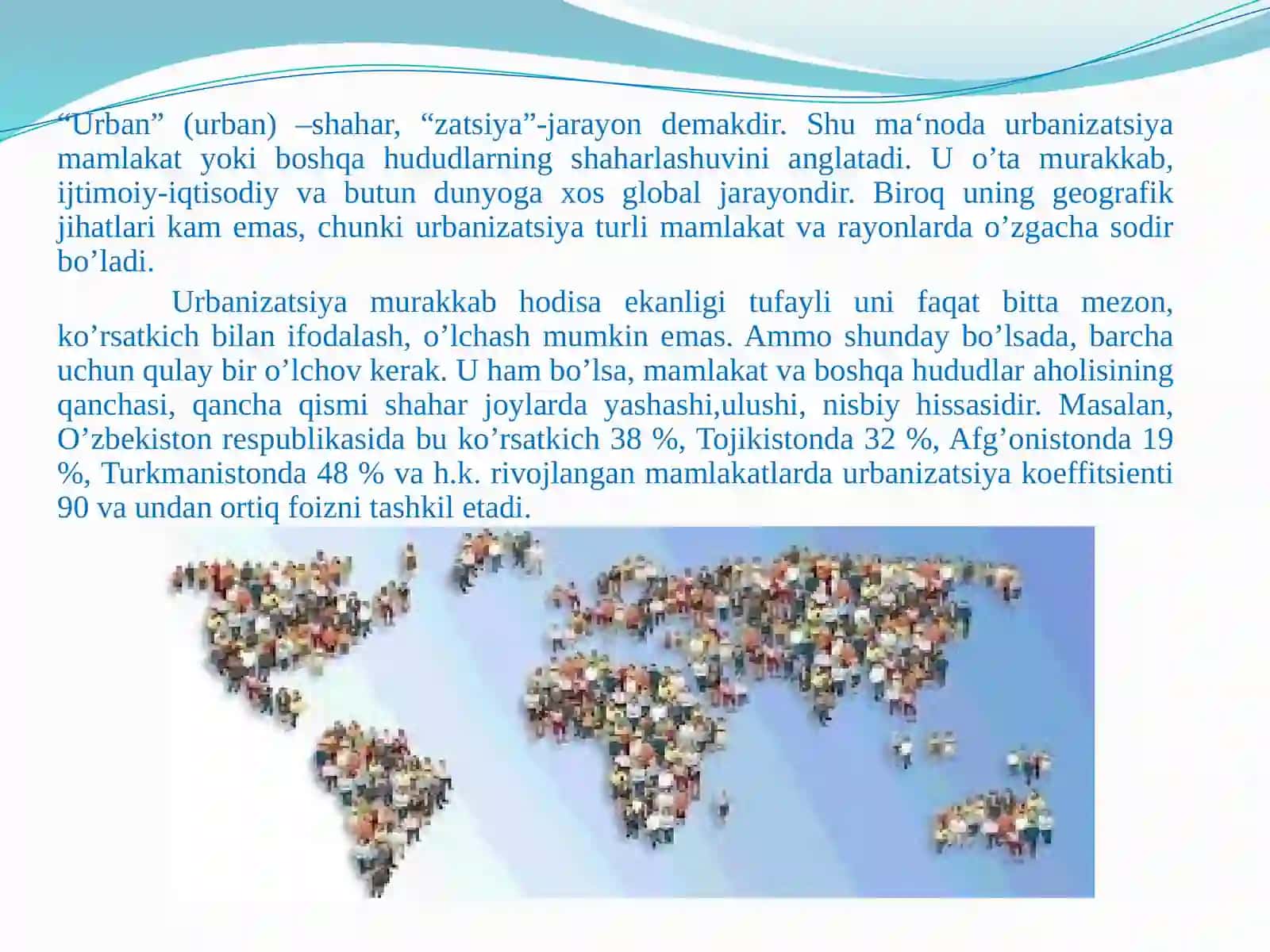 Urbanizatsiya ekologik muammolari 3