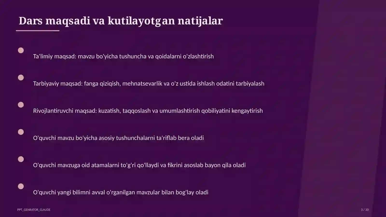 O'zbekistonning dorivor o'simliklari (6-sinf) 3
