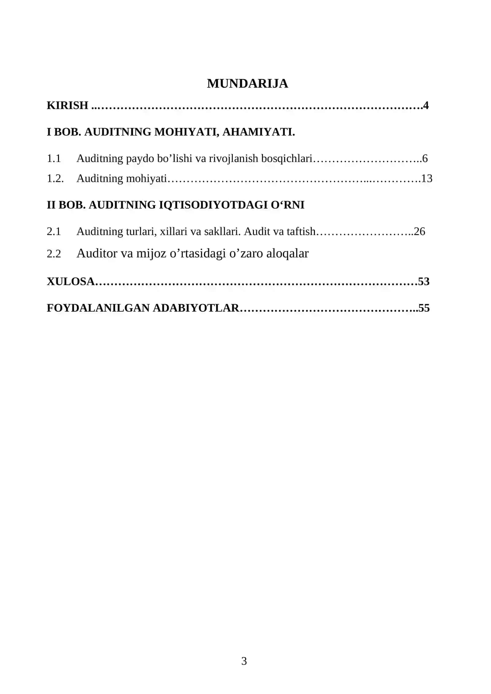 Auditning mohiyati va iqtisodiyotdagi o‘rni 3