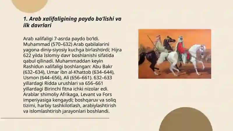 Arab xalifaligi 3