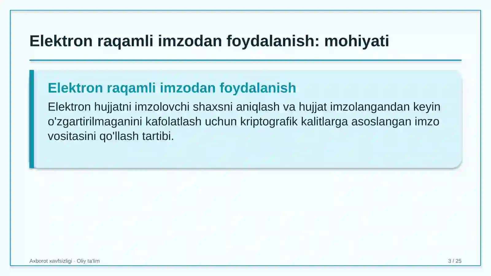 Avtomobil bozorlarida elektron raqamli imzodan foydalanish 3