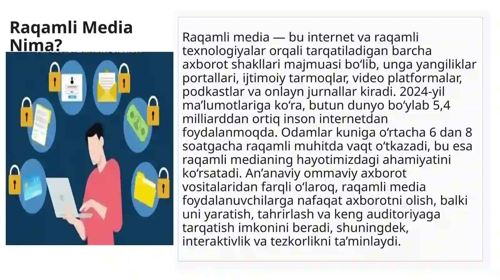 Raqamli Mediadan Foydalanish 3