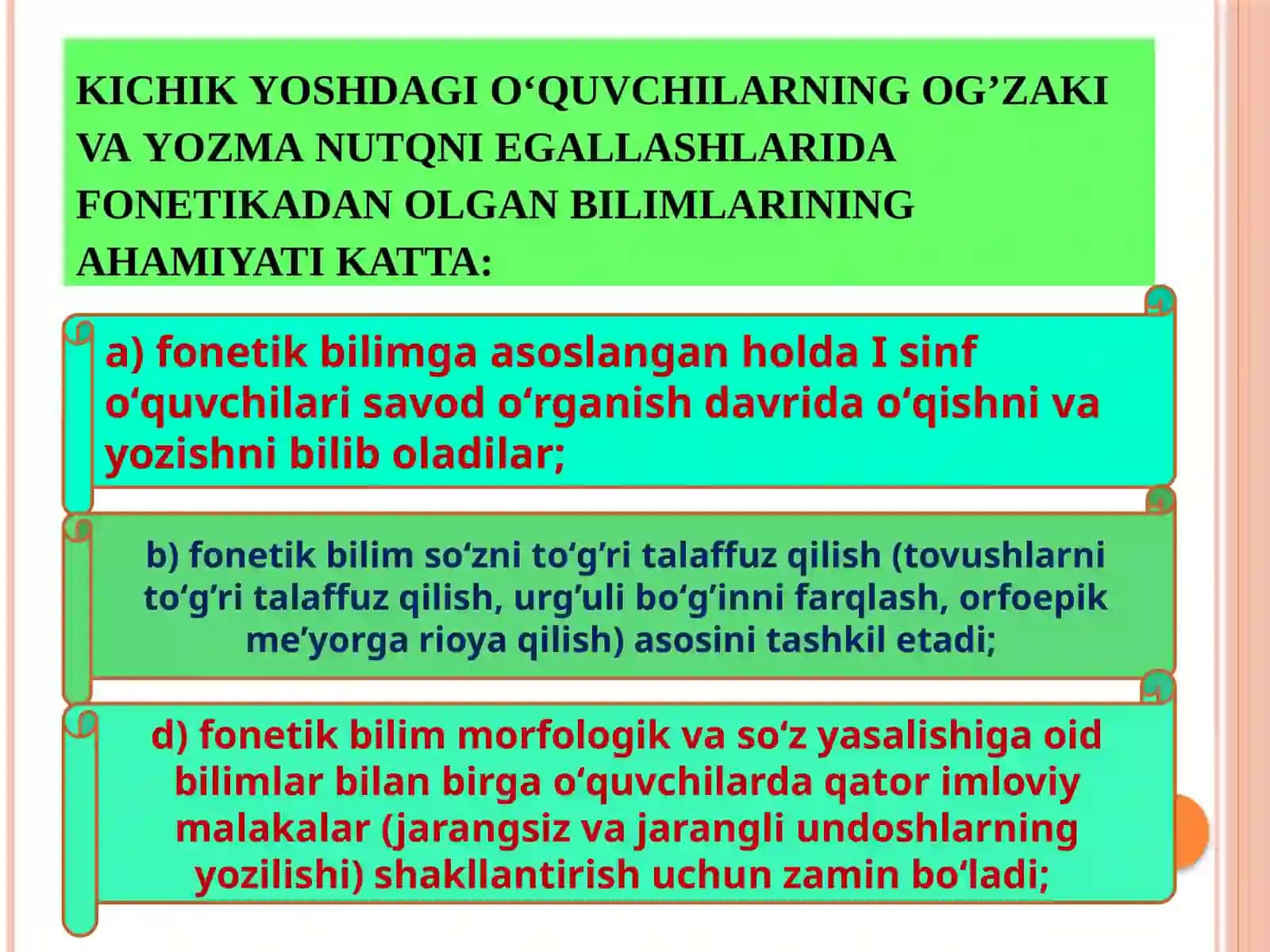 Fonetika va grafika asoslarini oʻrganish metodikasi 3