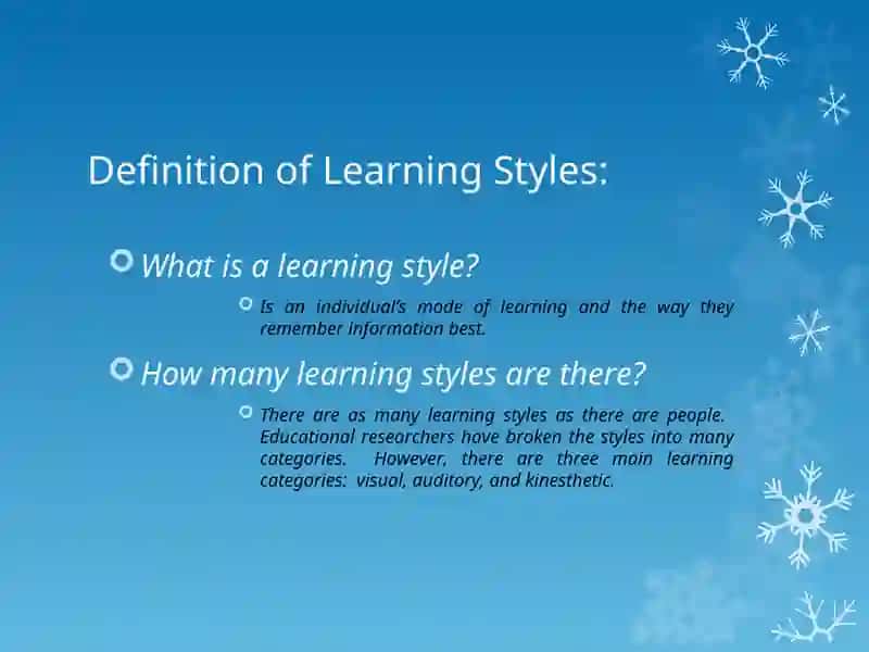 Different Types of Learners 3