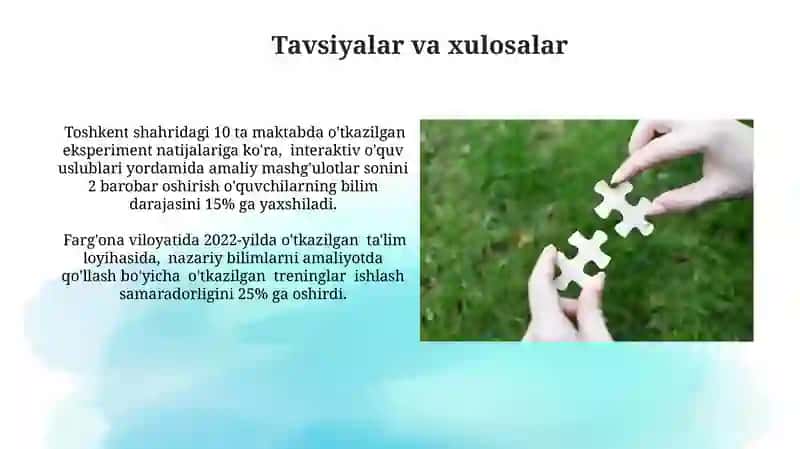Akademik faoliyat integratsiyasi:nazariy va amaliyot uyg'unligi 3