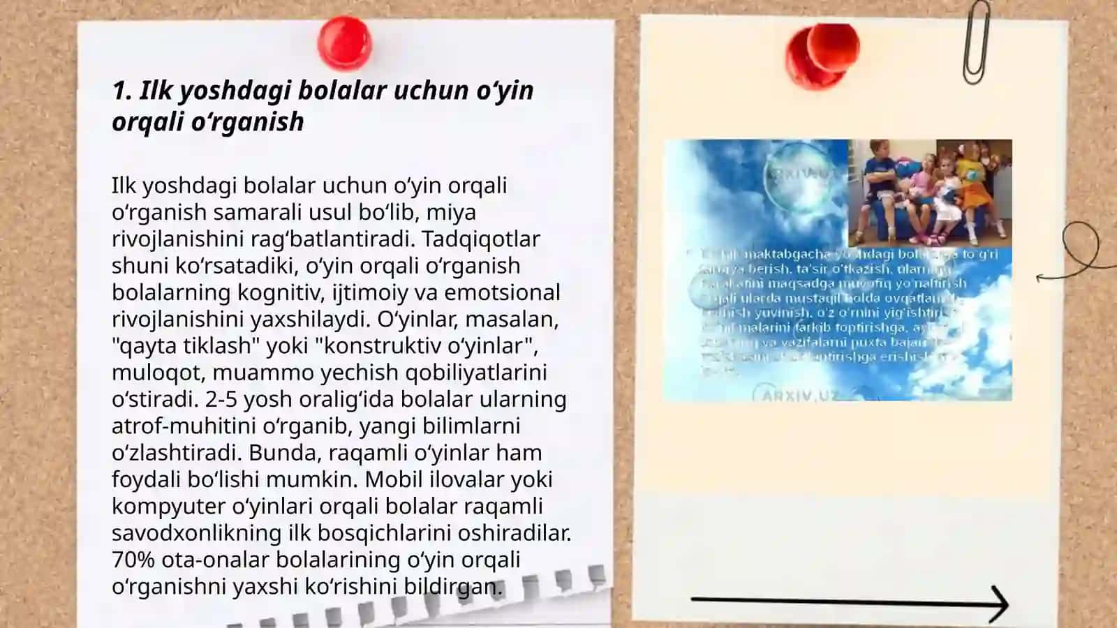 Ilk va maktabgacha bolalarga aqliy tarbiya berish mazmuni 3