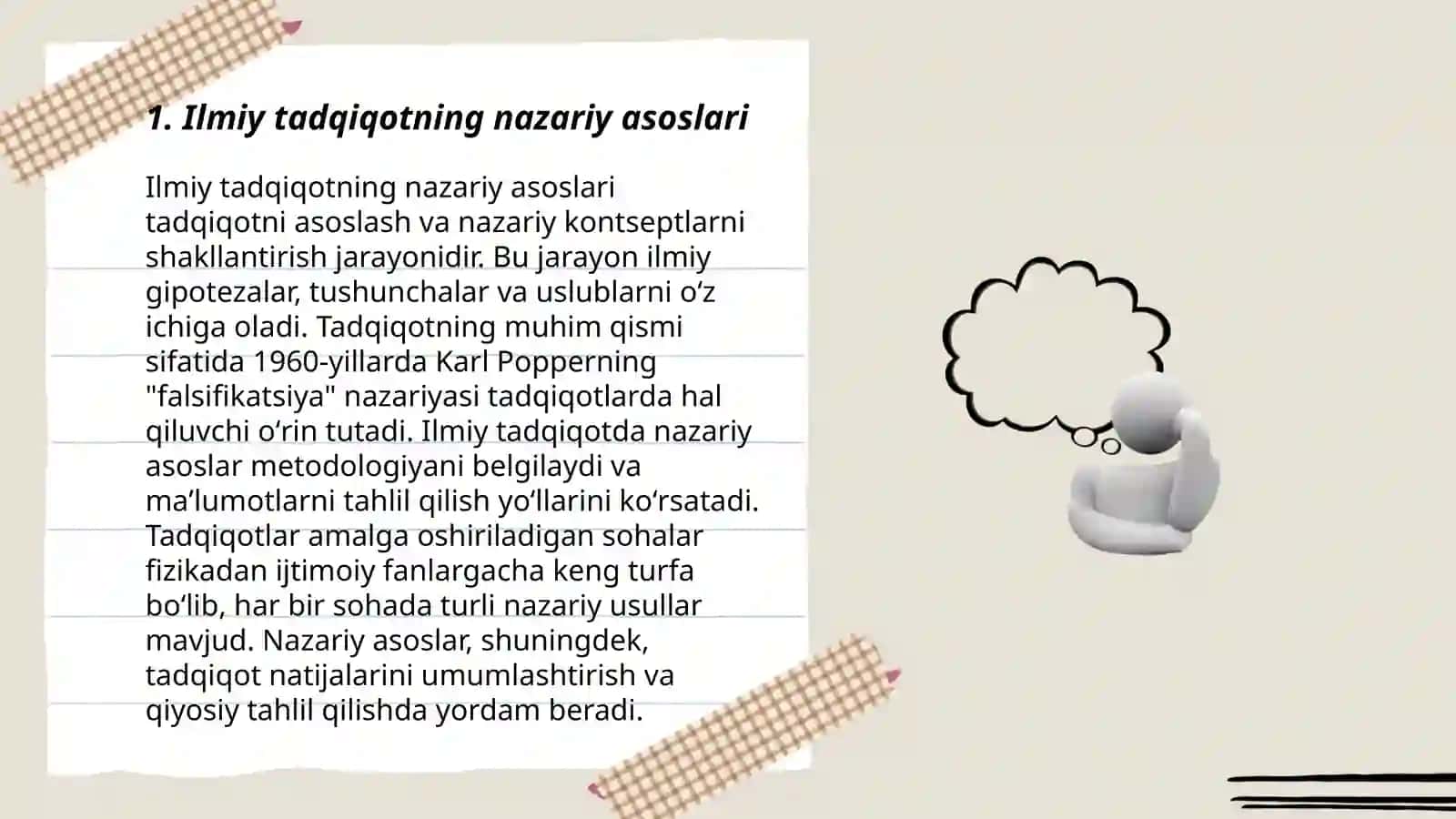 Ilmiy tadqiqotning nazariy asoslari 3