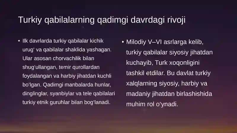 Turkiylarning ilk vatani 3