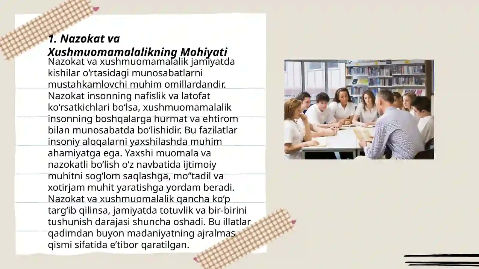 Pedagogik nazokat Va xushmuomomalalik 3