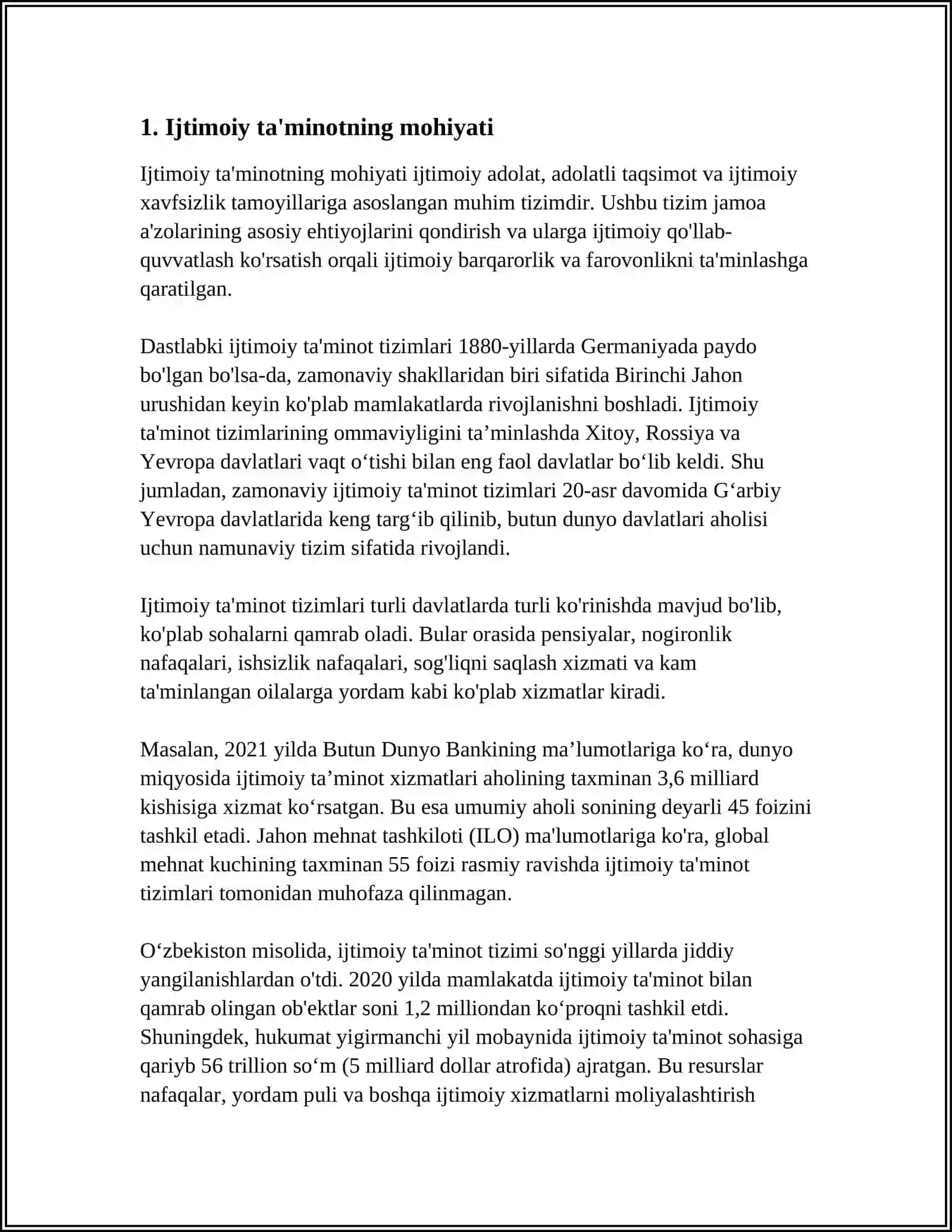 IJTIMOIY TA’MINOTNING KANSERVATIV MODELI 3