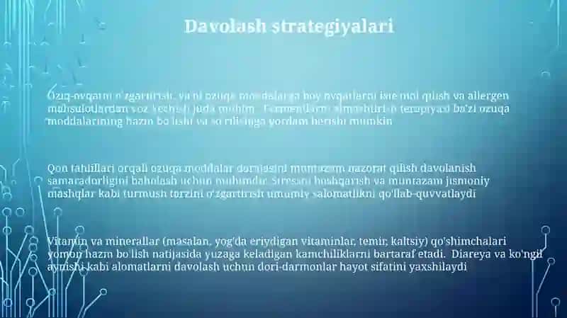 Malabsorbsiya sindromi 3