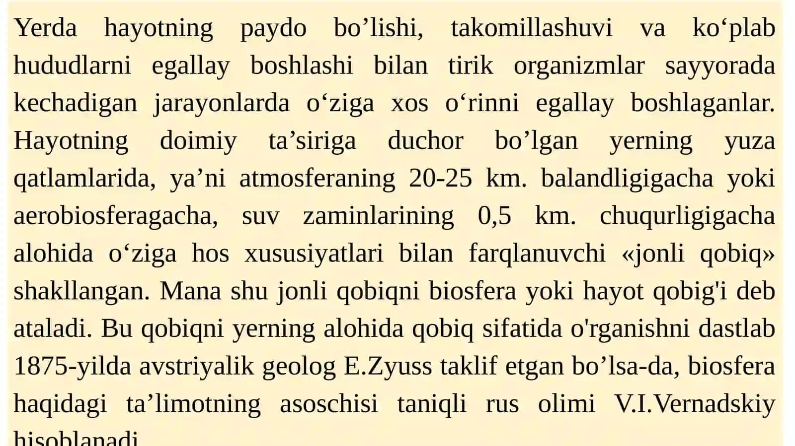 Biosferada kechadigan jarayonlar 3