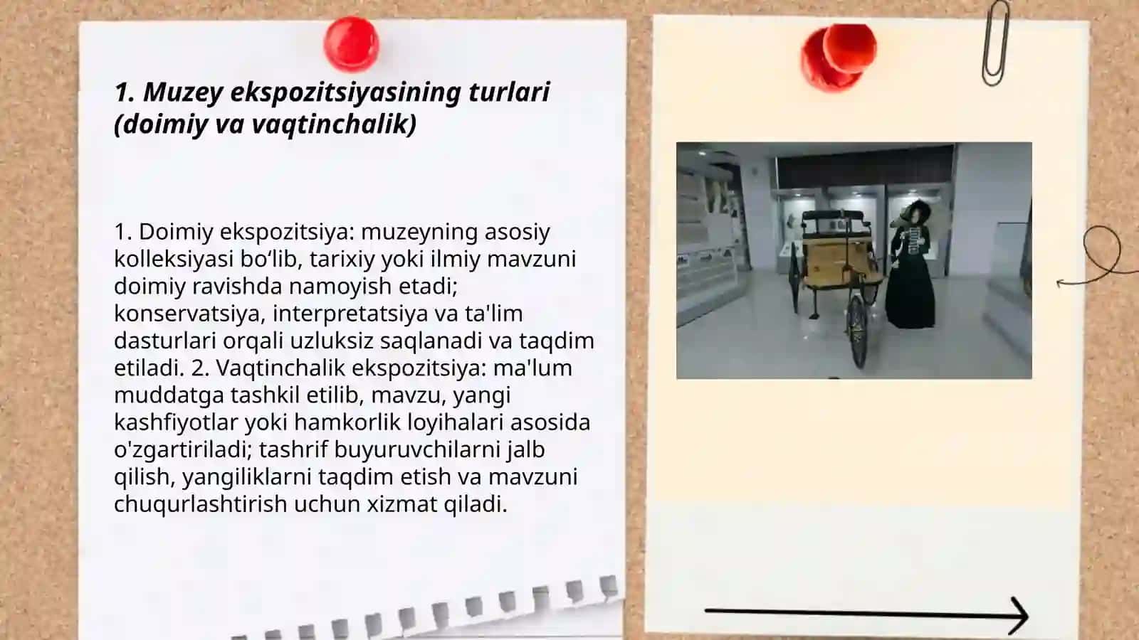 Muzey ekspozitsiyasi 3
