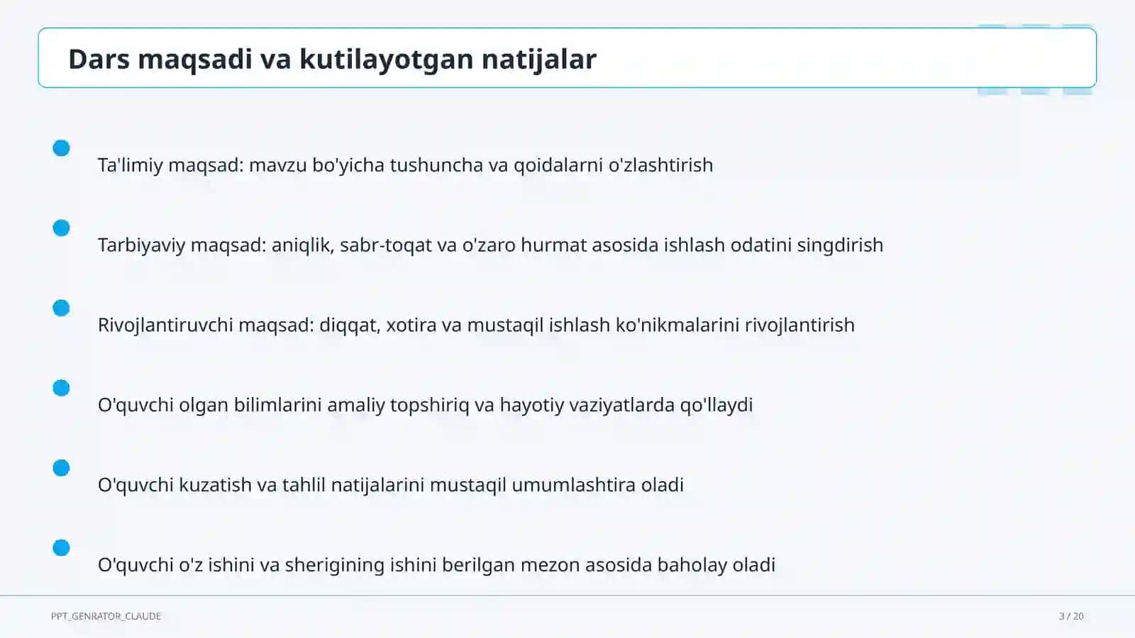 Rus tilida fe'l zamonlari: hozirgi zamon (4-sinf) 3