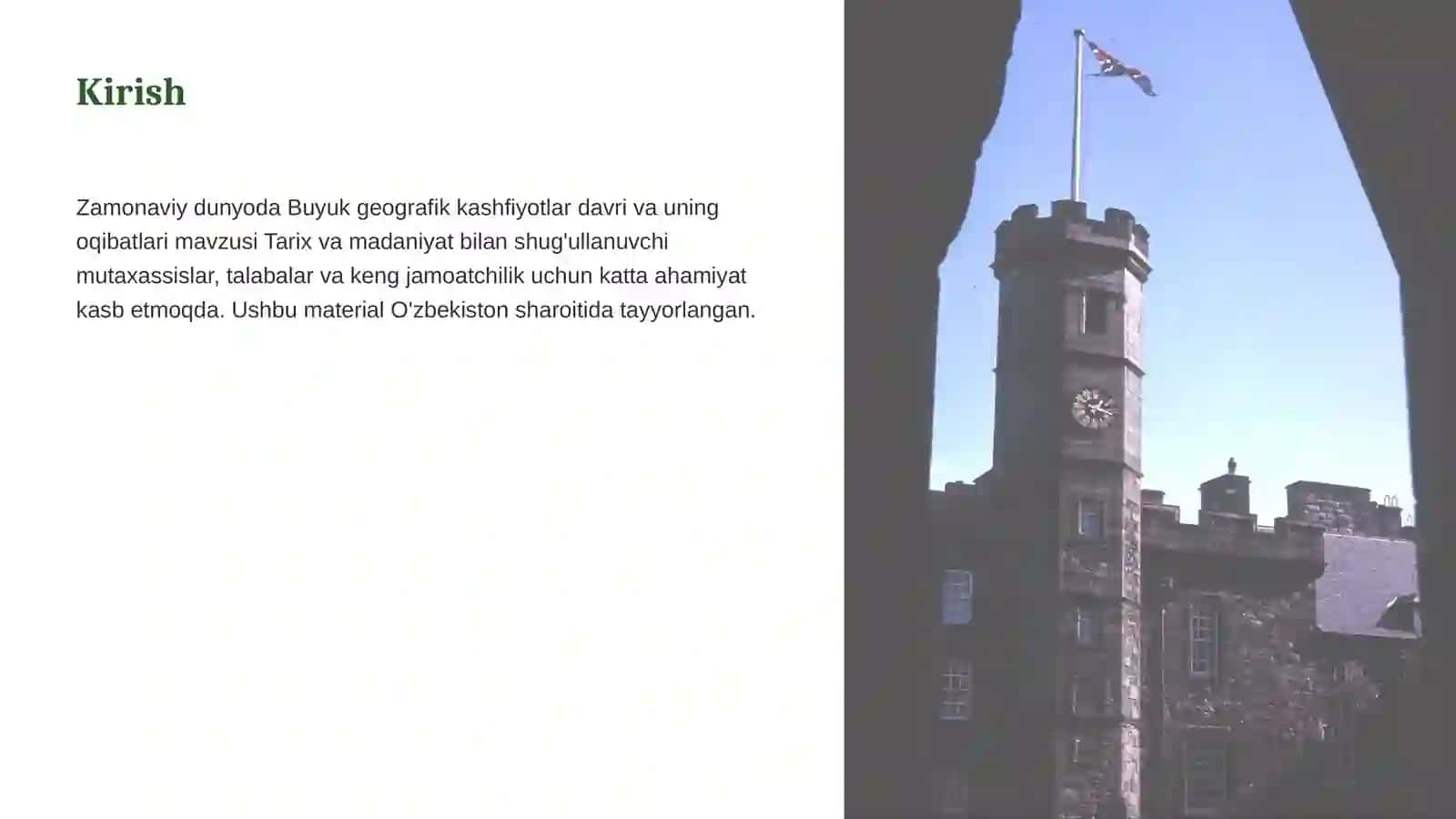 Buyuk geografik kashfiyotlar davri va uning oqibatlari 3